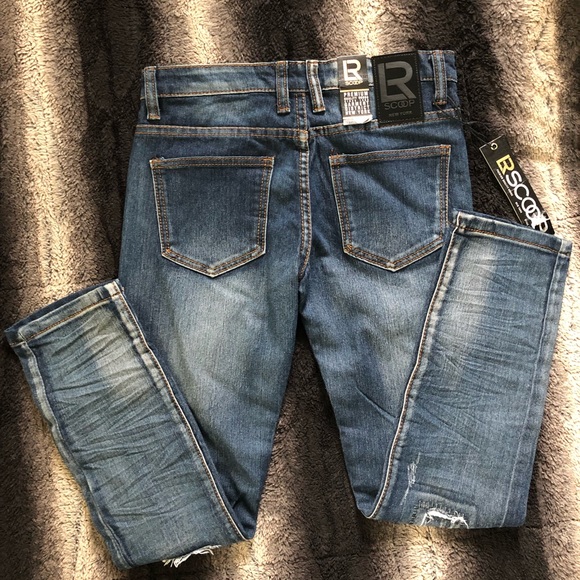 NWT New York Premium Distressed Skinny Jeans - Picture 3 of 4